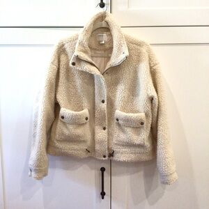 Forever 21 Contemporary Teddy Jacket Size XS